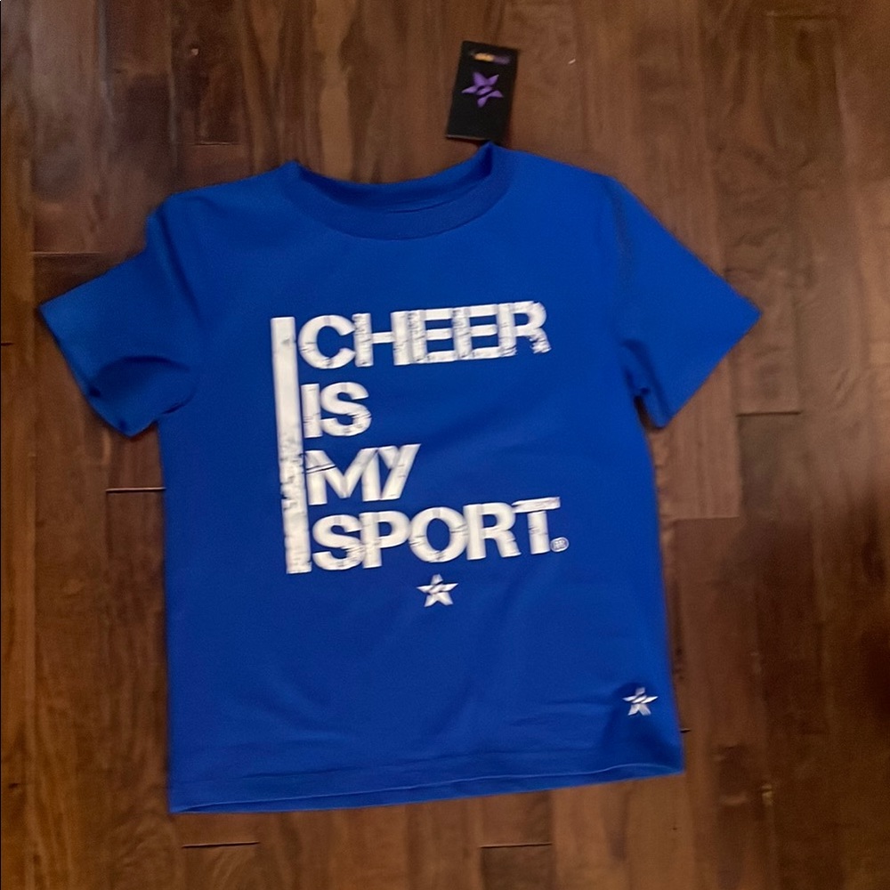 Vibrant Blue Cheer Sport Tee Short Sleeve